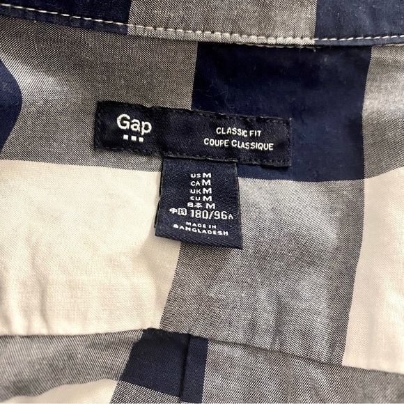 Gap classic fit 100% cotton long sleeve shirt - Picture 3 of 5
